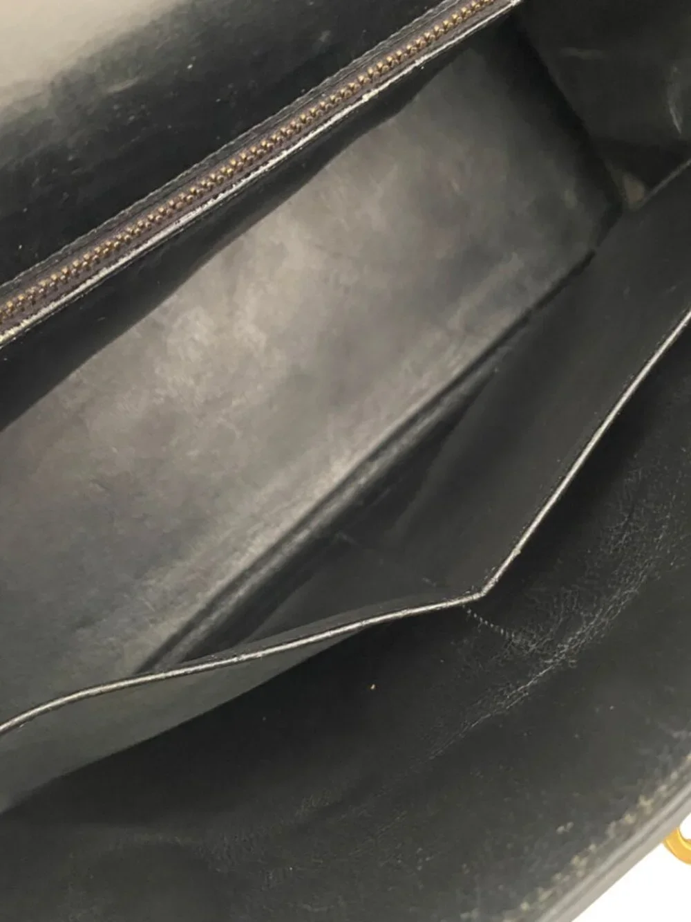 Hermes Kelly 32 Retourne Black Box Calf GHW - Picture 9 of 16